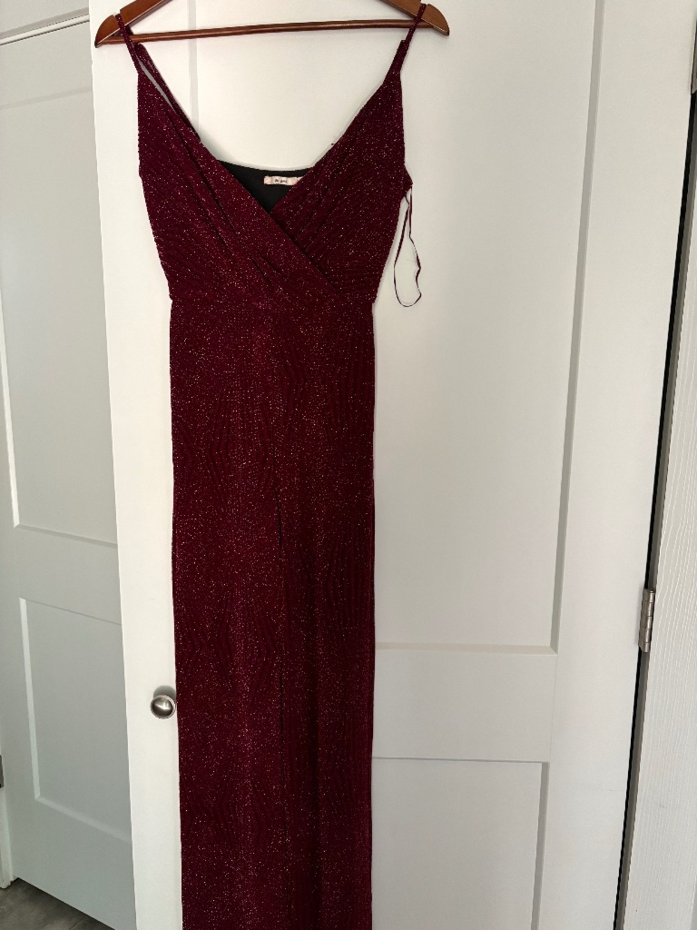 Red sparkly jumpsuit